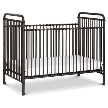 Namesake Classic Abigail 3-in-1 Convertible Iron Crib in Vintage Iron