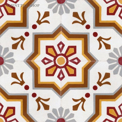Cement Tile Patterns - 床＆壁タイル
