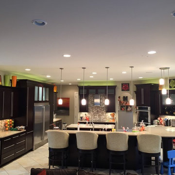 Contemporary, Espresso, Flat (Bedford,IN)