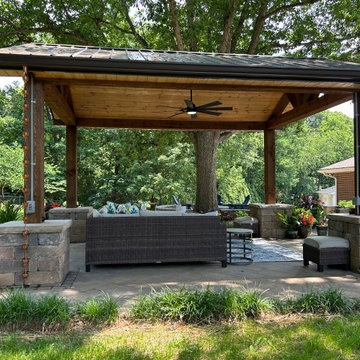 12x16’ Cedar Frame Pavilion