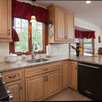 Our famous color Secret with Brown Glaze Kitchen