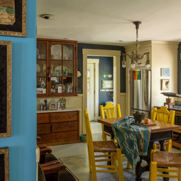 Artists’ Farm House Curated Collections and Colorful In-Home Studio Space