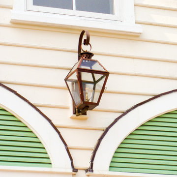 Garage Lighting, Lantern & Scroll