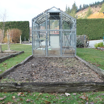 Vicki's Railway Sleeper Garden Landscape