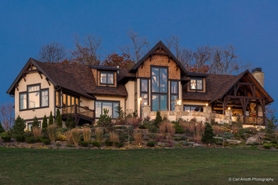 This is an example of a country home design in Other.