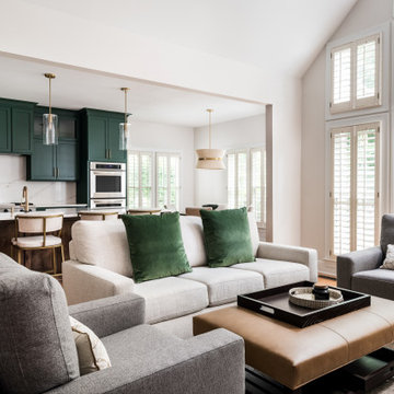 Hammock Lane Kitchen and Living Space