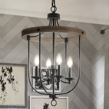 Luxury French Country Chandelier, Charcoal, UHP3560
