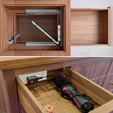 Bathroom Vanity In-Drawer Outlets