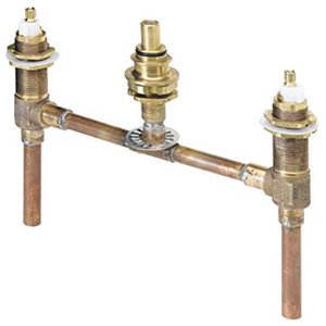 Hansgrohe 6646000 1//2/" NPT Rough In for 4 Hole Roman Tub Filler