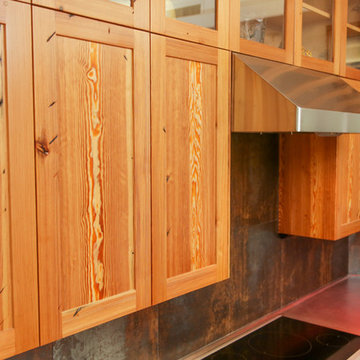 Heart Pine Kitchen