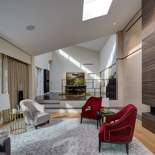 Split-Level Living Room Ideas & Photos | Houzz