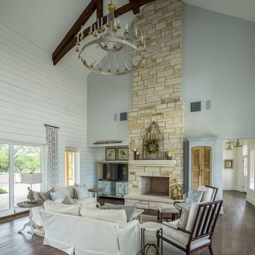 New Take on Texas Farmhouse by John Siemering Homes Austin TX