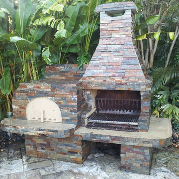 Mediterrean style Outdoor Kitchen