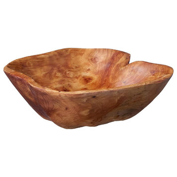 Root Wood Large Bowl