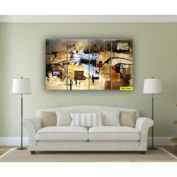 Brown Abstract-Discounted Items