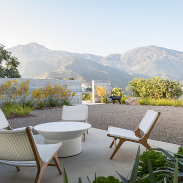 Mission Canyon Hilltop Landscape and Pool