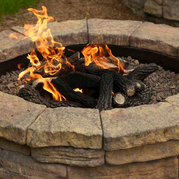 Firepit - gas, to extend use of outdoor spaces