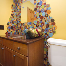 Guest backsplash