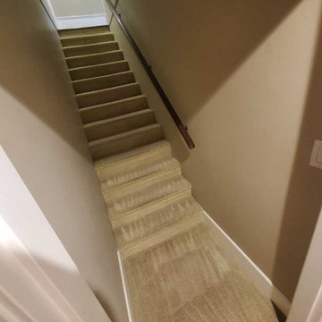 Steam Cleaning of the Carpet on the Stairs for New Years Located in White Rock B