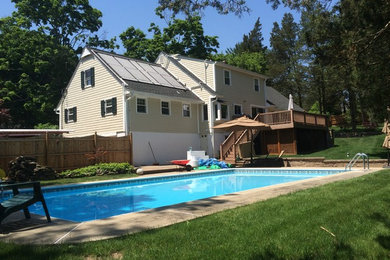 Example of a classic pool design in New York