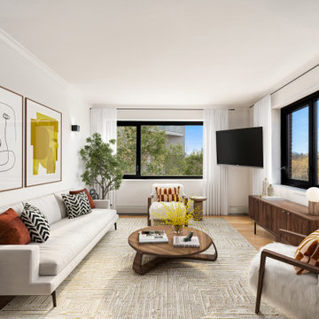 Virtual Staging Examples - Bohemian Style