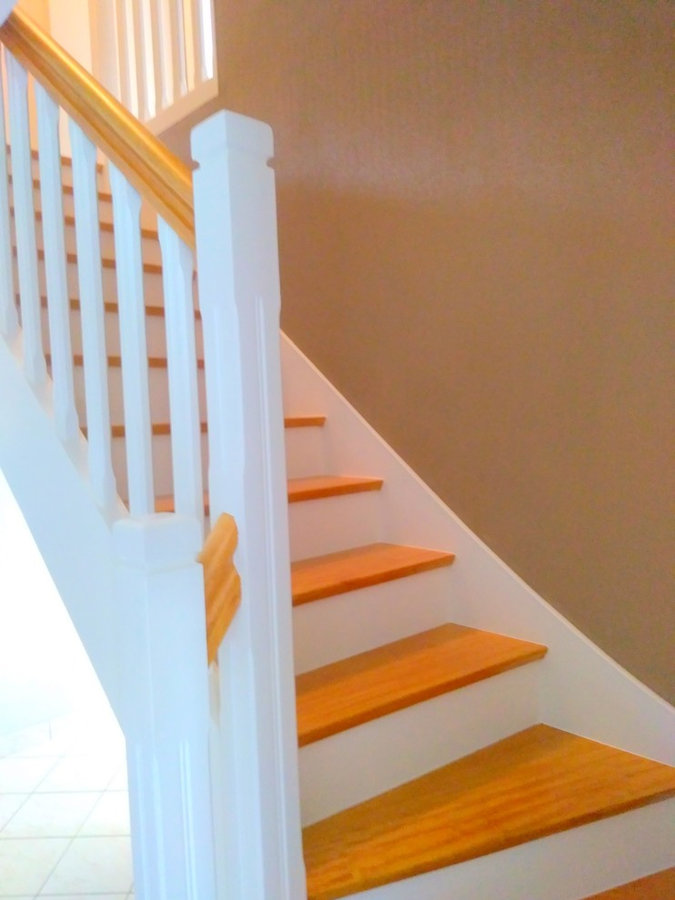 Mise en peinture d'escaliers