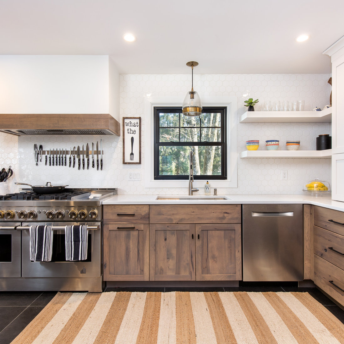 Transitional with a Twist Kitchen