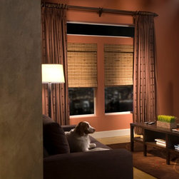 Horizons Natural Woven Shades - Window Treatments