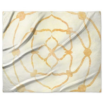 "Rosette Spiral" Sherpa Blanket 60"x50"