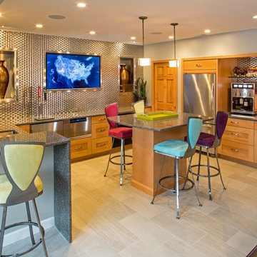 A Recreational Finished Basement