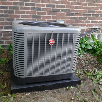 Rheem 95% Furnace and 14SEER AC Install Raymond Ave, Dearborn