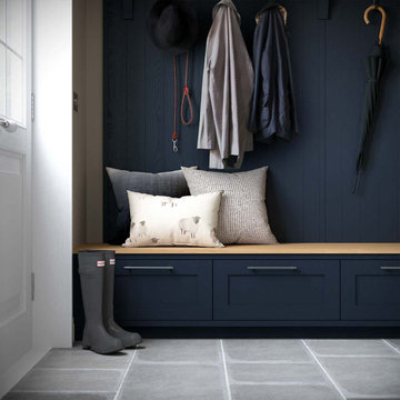 Bespoke Boot Rooms with storage - Design and build