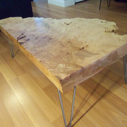 Big Leaf Maple Burl Coffee Table - Coffee Tables