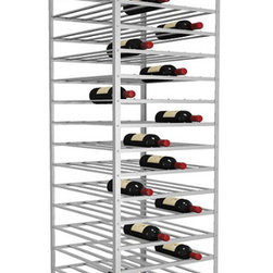 264 Bottle Metal Wine Rack (6 wide x 22 high x 2 deep) - Wine Racks