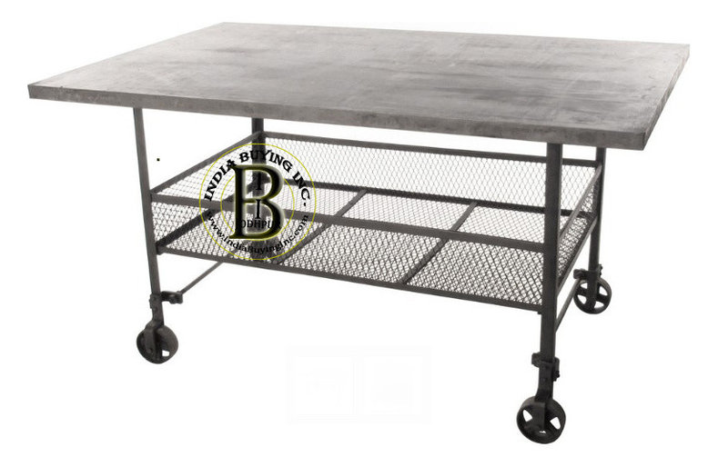 Industrial retro vintage french furniture