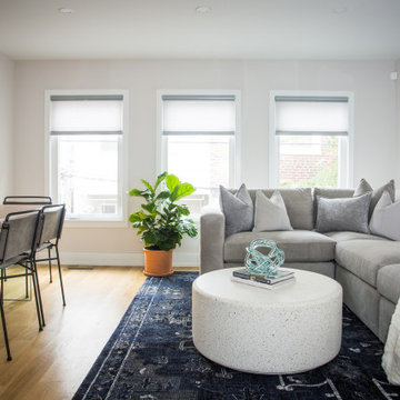 Modern city living for two first time home buyers