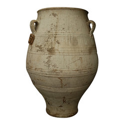 Old Greek Pithari - Outdoor Pots And Planters
