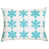 Snowflake Pattern Pillow