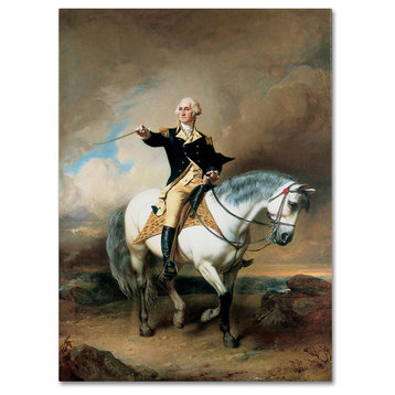 'Portrait of George Washington' Canvas Art by John Faed