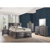 Picket House Madison Queen Storage Bed in Gray