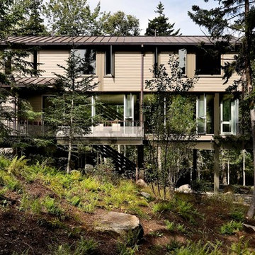 Contemporary House on a Slope