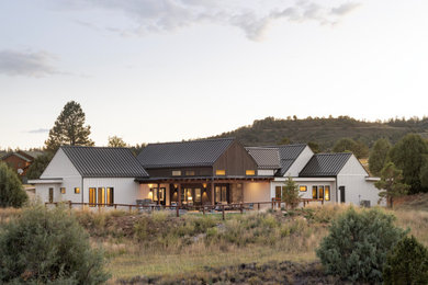 Inspiration for a cottage exterior home remodel in Other