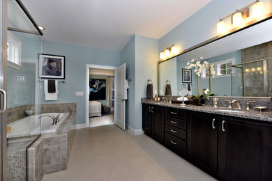 Example of a zen bathroom design in DC Metro