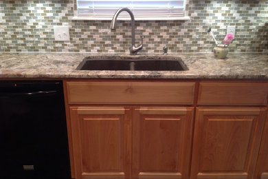 Elegant kitchen photo in Other
