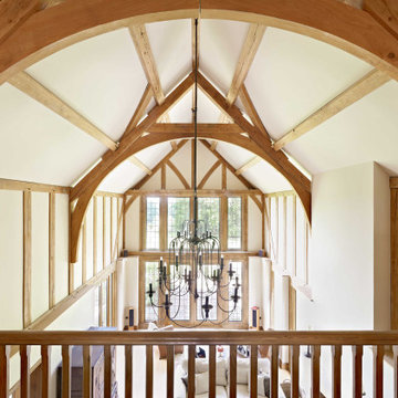 An oak frame country home in Hertfordshire
