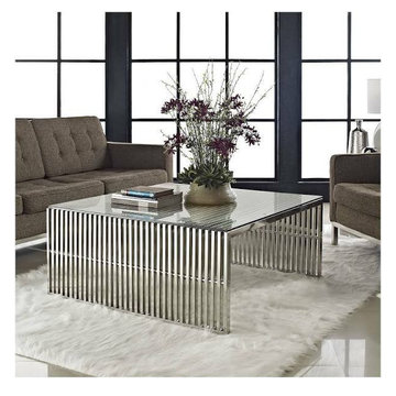 Modern Coffee Tables with Lucite Acrylic Legs