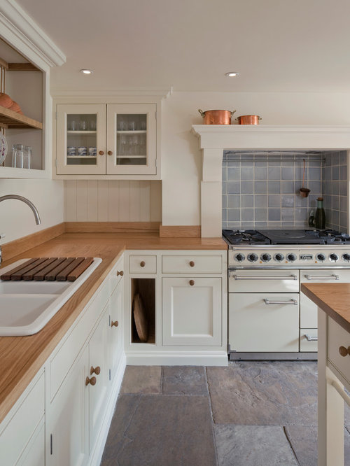 Kitchen with White Appliances Design Ideas, Pictures ...