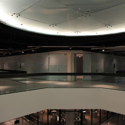 Commercial new construction - Pacific Design Center (West Hollywood) - Hardwood Flooring