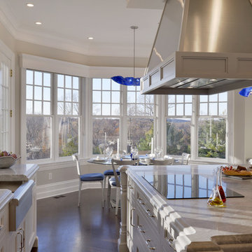 Traditional Kitchen with a View!