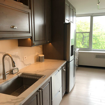 Lake Shore Drive kitchen and dinning area